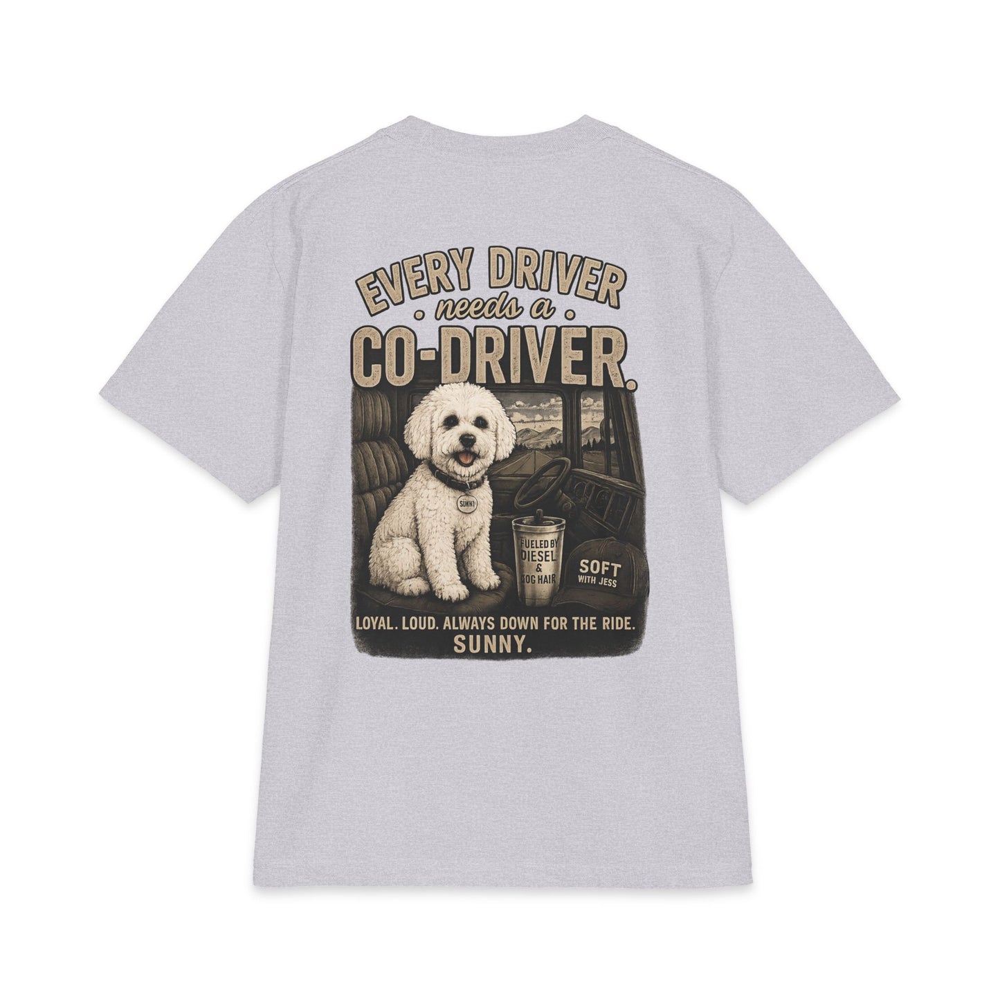 Co Driver heavyweight tee