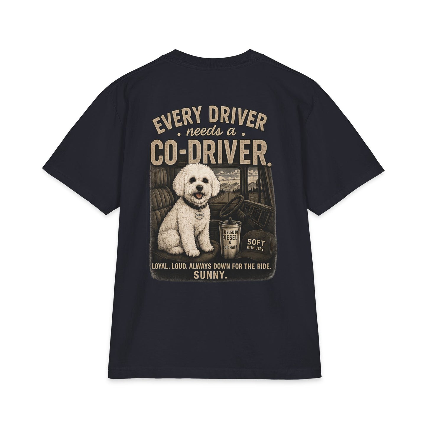Co Driver heavyweight tee