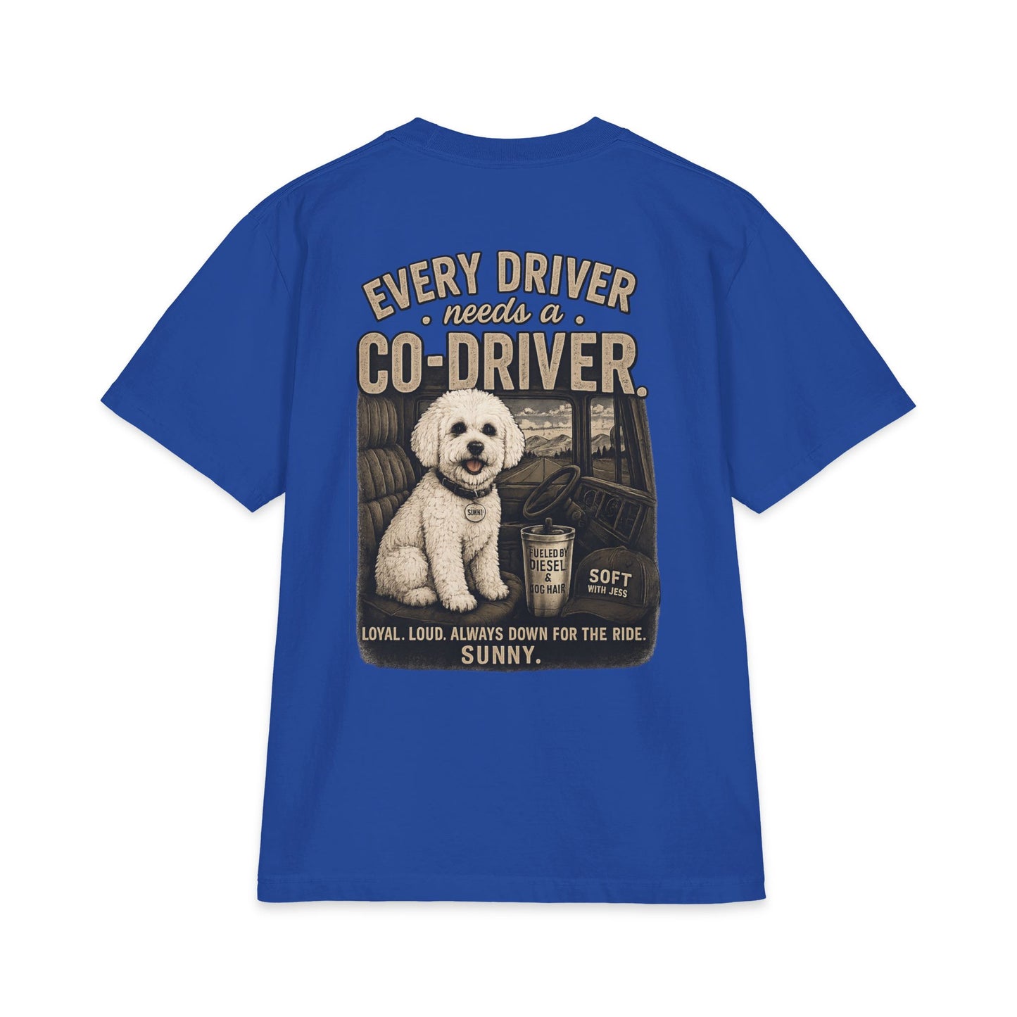 Co Driver heavyweight tee