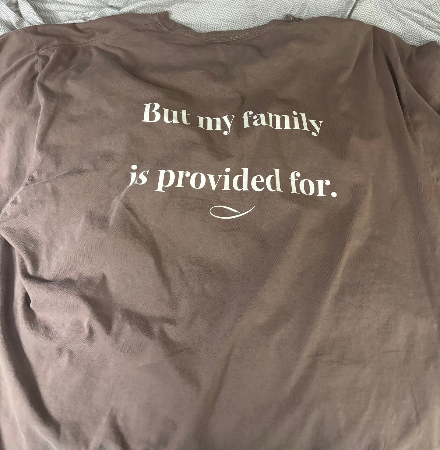 I'm tired heavyweight tee