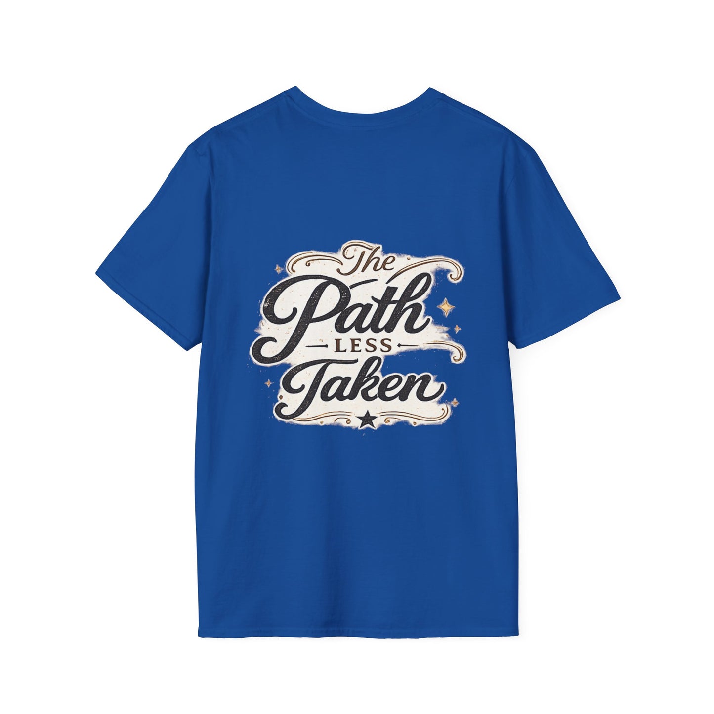 Kindness script logo T-Shirt | Retro script chest design