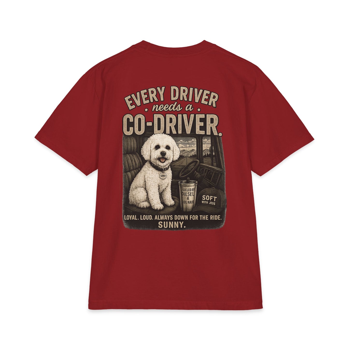 Co Driver heavyweight tee
